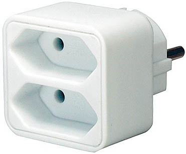 Brennenstuhl geaarde adapterstekker 2 - 1508030