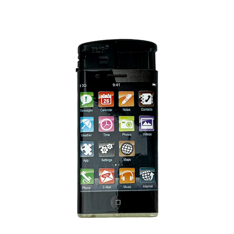 Accendino professionale elettrico iPhone nero