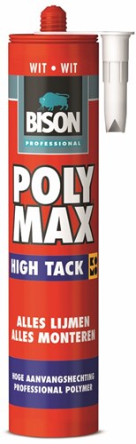 Bison prof poly max alta adherencia blanco crt 425 g - 6312599