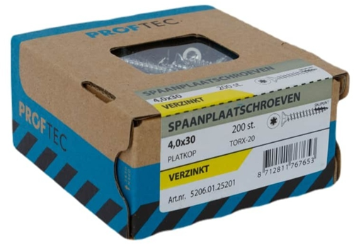 Vite di chipboard 4.0x30 Torx
