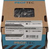Proftec vite per legno da giardino acciaio inossidabile-410 lk + punta tagliente torx tx20 ​​​​4.0x50 30 | 200 pezzi - 5207.31.25901