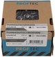 Proftec vite per legno da giardino acciaio inossidabile-410 lk + punta tagliente torx tx20 ​​​​4.0x50 30 | 200 pezzi - 5207.31.25901