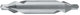 Taladro central Promat tecwerk | din 333 forma a | nominal-d. 2 mm | hss | corte izquierdo - 4000861571
