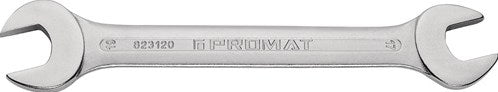Promat tecwerk chiave fissa doppia | 24 x 30 mm lunghezza 275 mm| cromato - 4000823133