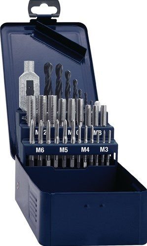 Set di maschi filettati a mano Promat tecwerk | Mar 352 | m3-m12 | hss | 29 pezzi - 4000867550