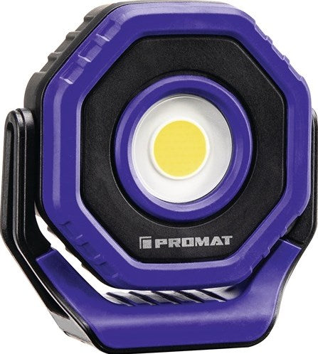 Lampada portatile a batteria Promat tecwerk LED | 3,7 V 2600 mAh | ioni di litio 7 w 100-700 lm | tempo di caricamento 4 ore - 4000873349