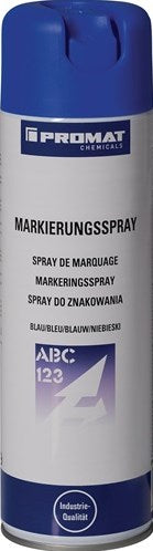 Spray per marcatura Promat tecwerk | blu | 500ml| bomboletta spray - 4000354081
