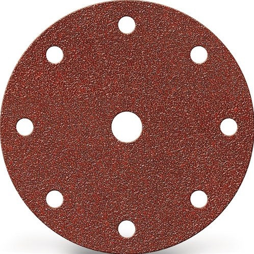 Platorello Promat tecwerk con chiusura in velcro | gls 1 150 mm grana 240 | per legno metallo corindone | buca numero 8+1 - 4000842197