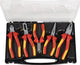 Set di pinze Promat tecwerk | contenuto 5 parti vde isolate | cromato | in custodia di plastica - 4000810887