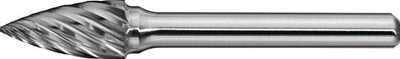 Promat tecwerk stiftfrees | spg rvs | d. 10 mm koplengte 20 mm schacht-d. 6 mm | hardmetaal | vertanding normaal, fijn - 4000868070