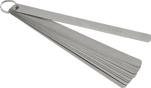 Spessimetro Promat tecwerk | resistenza della lamiera 0,05-1,0 mm | acciaio | lunghezza 200 mm numero di lame 13 pz. -4000858467