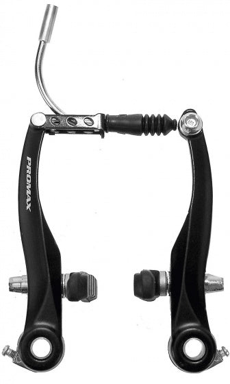 Promax V-Brake Set Black de aluminio delantero y trasero