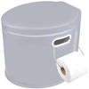Proplus portatile WC 7 litri di altezza del sedile 37 cm grigio