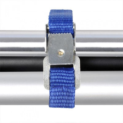 Proplus correas para bicicletas con hebilla de metal 40 cm azul 4 piezas