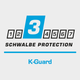 Pianto esterno Smart Smart Continental 24x1.90 (47-507) K-GUARD BLACK (Etichetta)