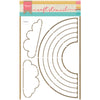 Design Marianne • stencil artigianale arcobaleno