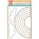Marianne design • plantilla artesanal arcoiris