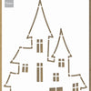 Marianne design • craft stencil haunted house