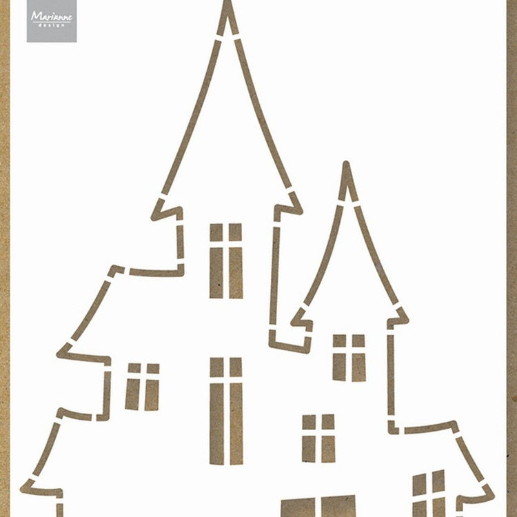 Marianne design • plantilla artesanal casa embrujada