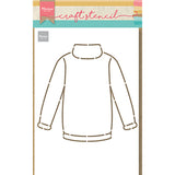 Marianne design • craft stencil sweater - afbeelding 1
