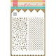 Design Marianne • maschera stencil slimline a4 chicchi di caffè