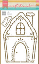 Marianne design • stencil artigianali casa di marzapane di marleen