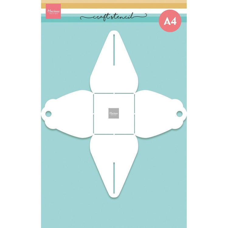 Design Marianne • scatola per bonbon con stencil artigianali