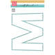 Design Marianne • stencil artigianale lettera m