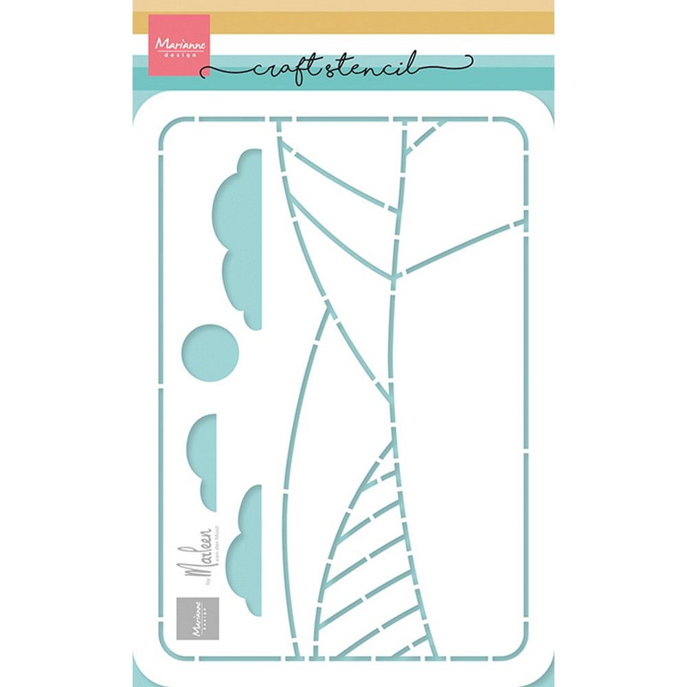 Design Marianne • diorama con stencil di marleen