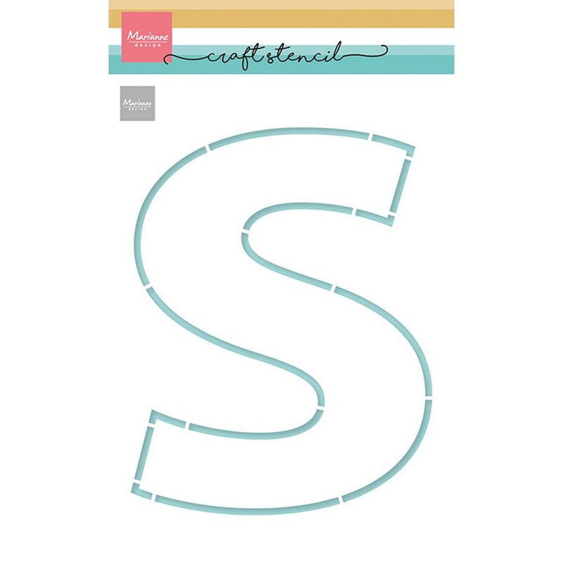 Design Marianne • stencil artigianali lettera s