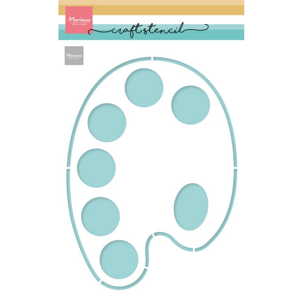 Design Marianne • tavolozza di stencil artigianali
