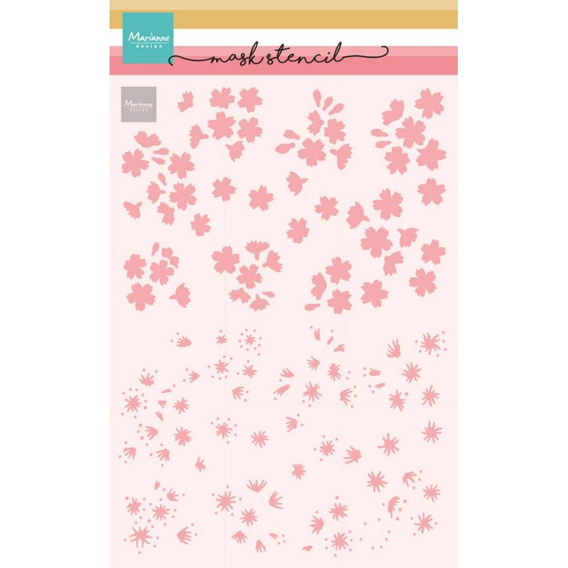 Design Marianne • maschera stencil 2 strati sakura