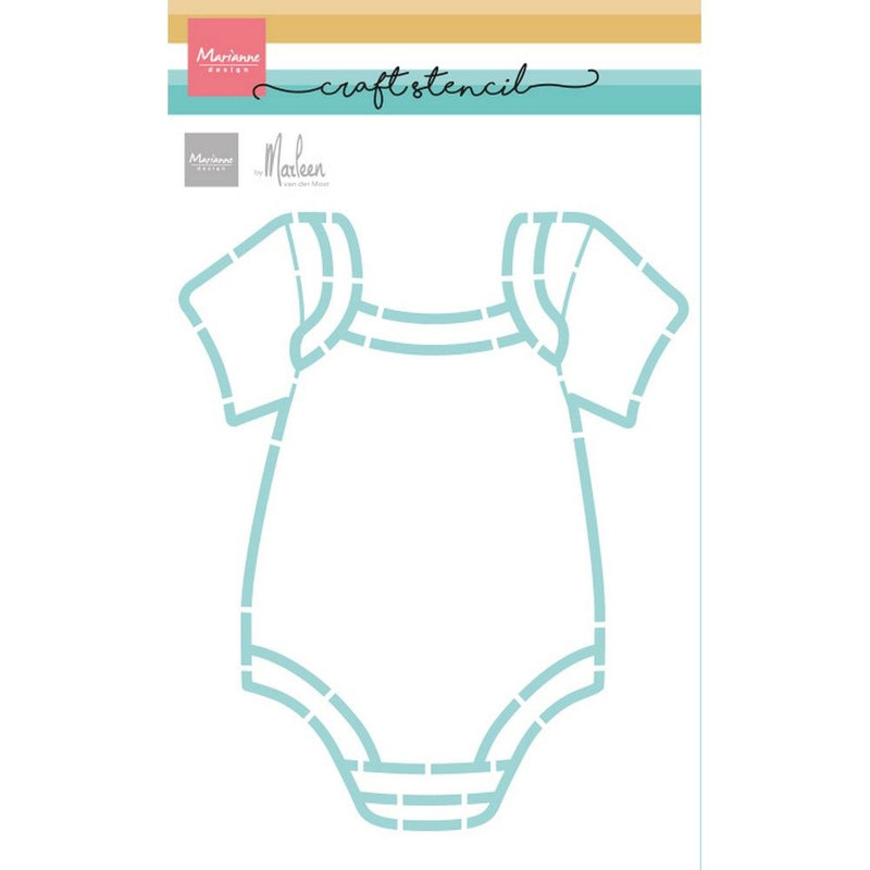 Design Marianne • tutina con stencil artigianale di marleen