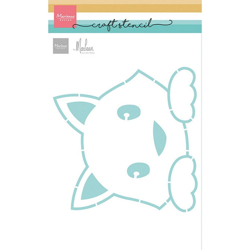 Design Marianne • stencil artigianale gatto di marleen