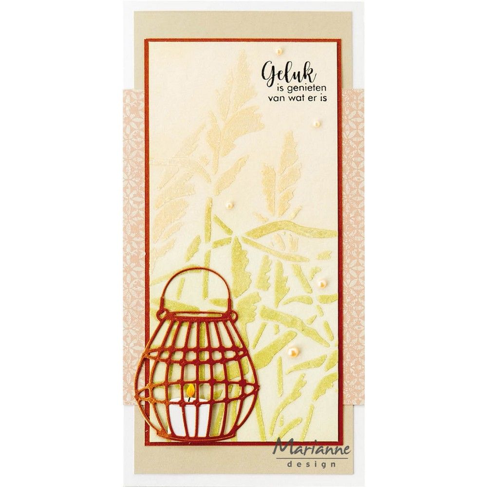 Design Marianne • maschera stencil pampa di tiny