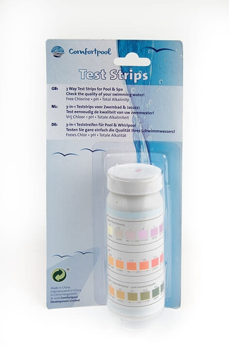 Strips de prueba de ComfortPool 3-in-1
