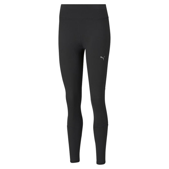 PUMA Mid Rise Long String Sport Legging Ladies Black Size L