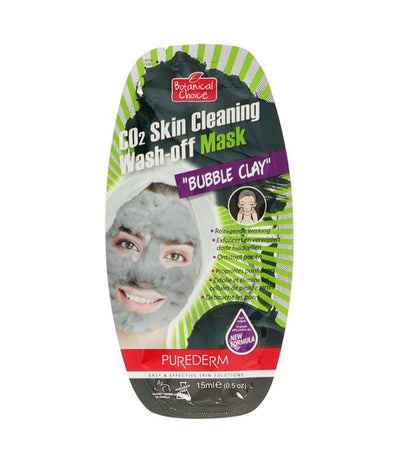 Maschera per argilla a bolle purificanti purederm purem