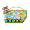 Gli editori di Lantern Book and Puzzle addestrano bambini animali