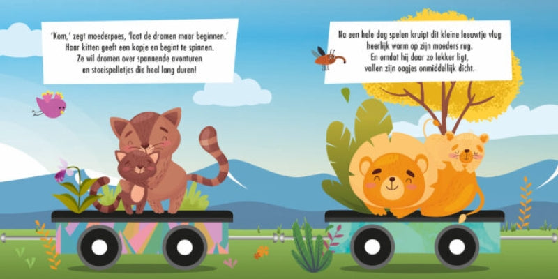 Gli editori di Lantern Book and Puzzle addestrano bambini animali