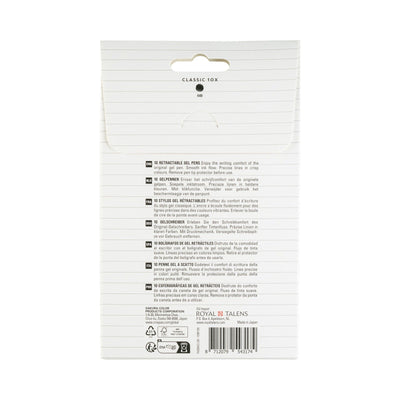 Sakura • gelly roll retractable classic set black 10pcs