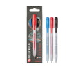 Sakura • gelly roll retractil metalizado set rojo azul negro 3uds