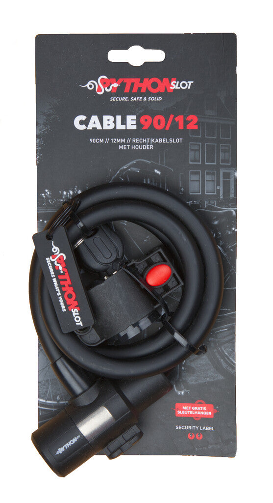 Python Cable Lock 90 12 con soporte