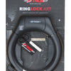 Buzaglo pythonslot ringslot zwaar, zwart, art-2