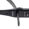 Combinación de cierre de brida Python Lock 53 cm, negro
