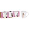 Eccellente set di tazze per casalinghi gatti 3 pezzi da 220 ml
