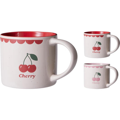 Taza cereza caja a 12 ø9xh7.9cm