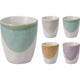 Excellent houseware beker 150ml aardewerk 4ass doos a 12 stuks