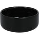 Excelente cuenco de loza para el hogar, 160ml, negro