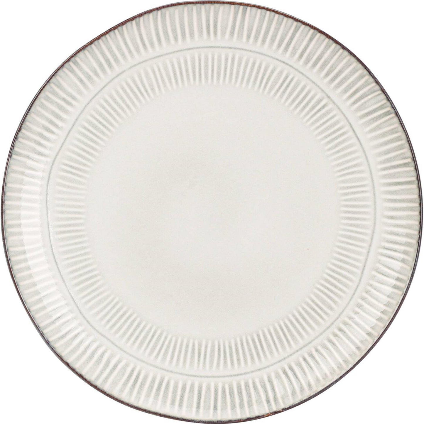Excellent houseware bord aardewerk gres dia 27cm doos a 6 stuks